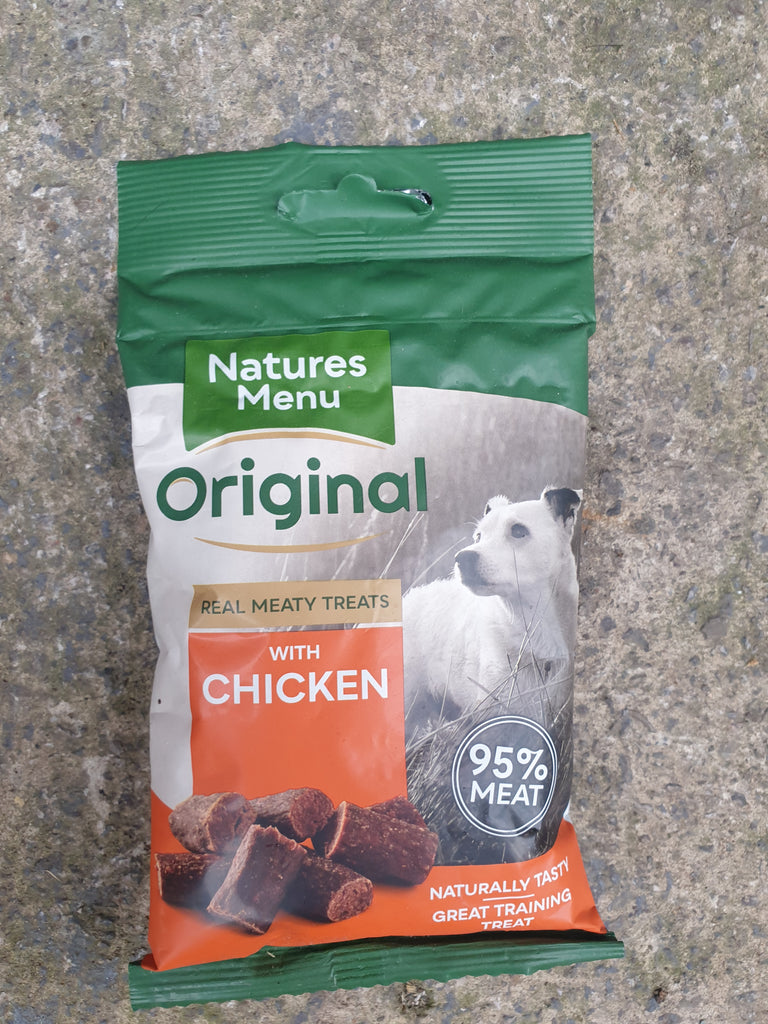 Natures menu real meaty dog treats hotsell